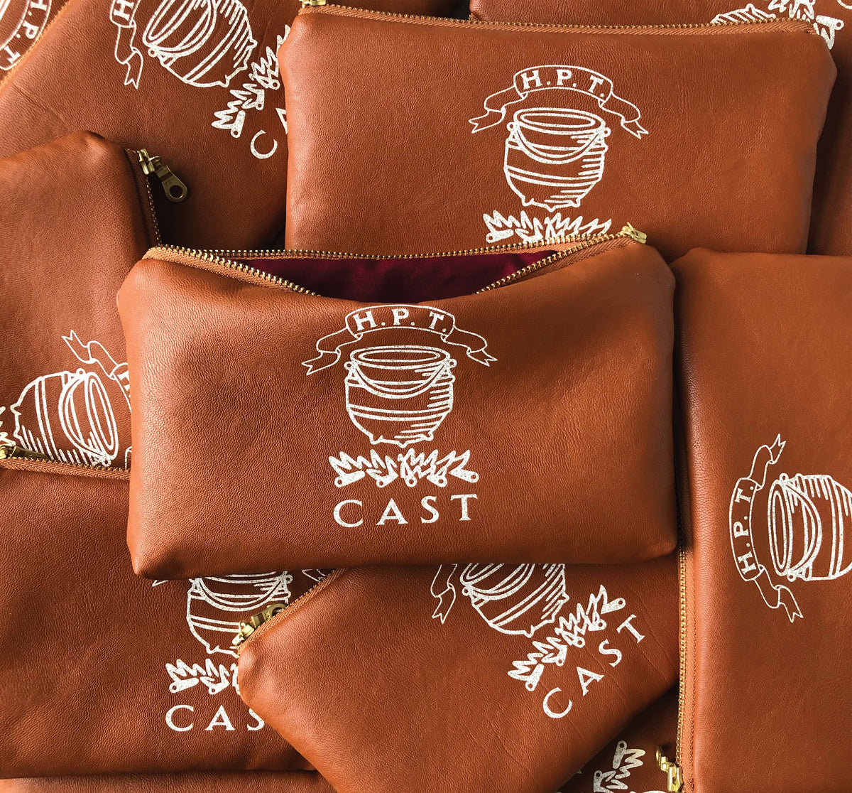 Special Project: Custom Personalized Pouches for Hasty Pudding Theatricals