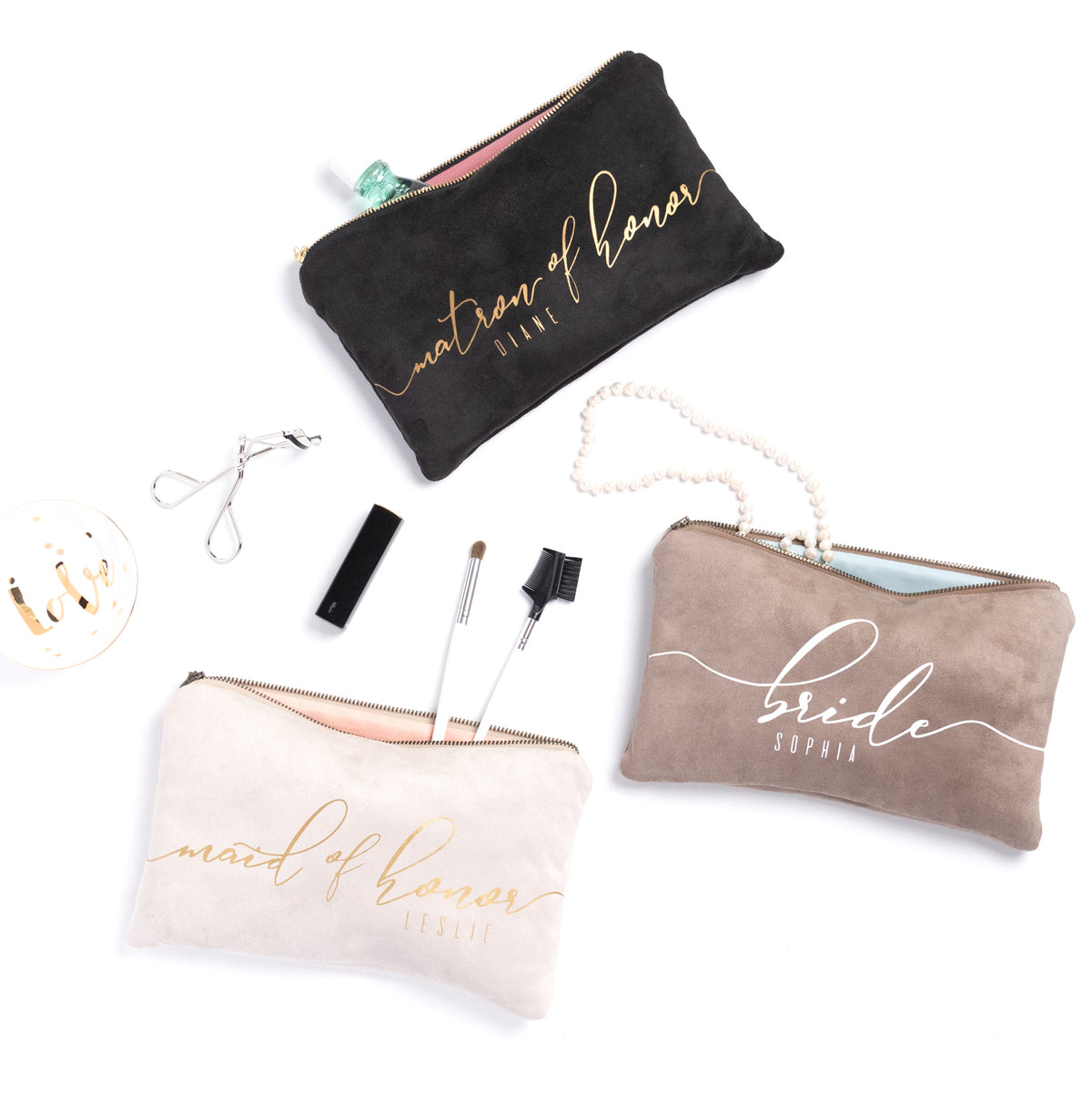 New Vegan Suede Bags: Luxe Bridesmaid Proposal Gifts