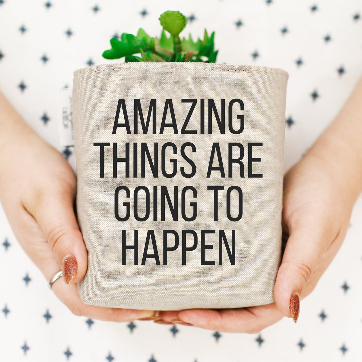 Amazing Things Happen | Desk Bin