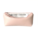 Miles Apart, Sisters at Heart | Faux Leather Pencil Bag