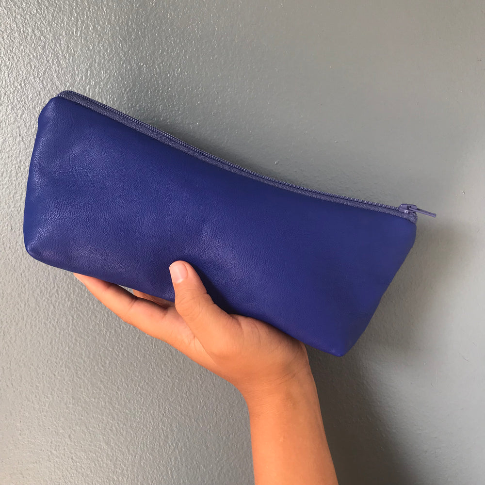 Worthy Of Greatness | Faux Leather Pencil Bag