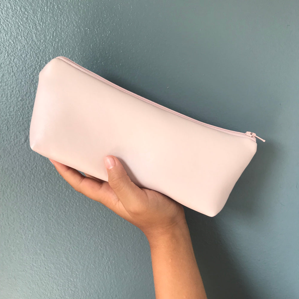 So Loved | Faux Leather Pencil Bag