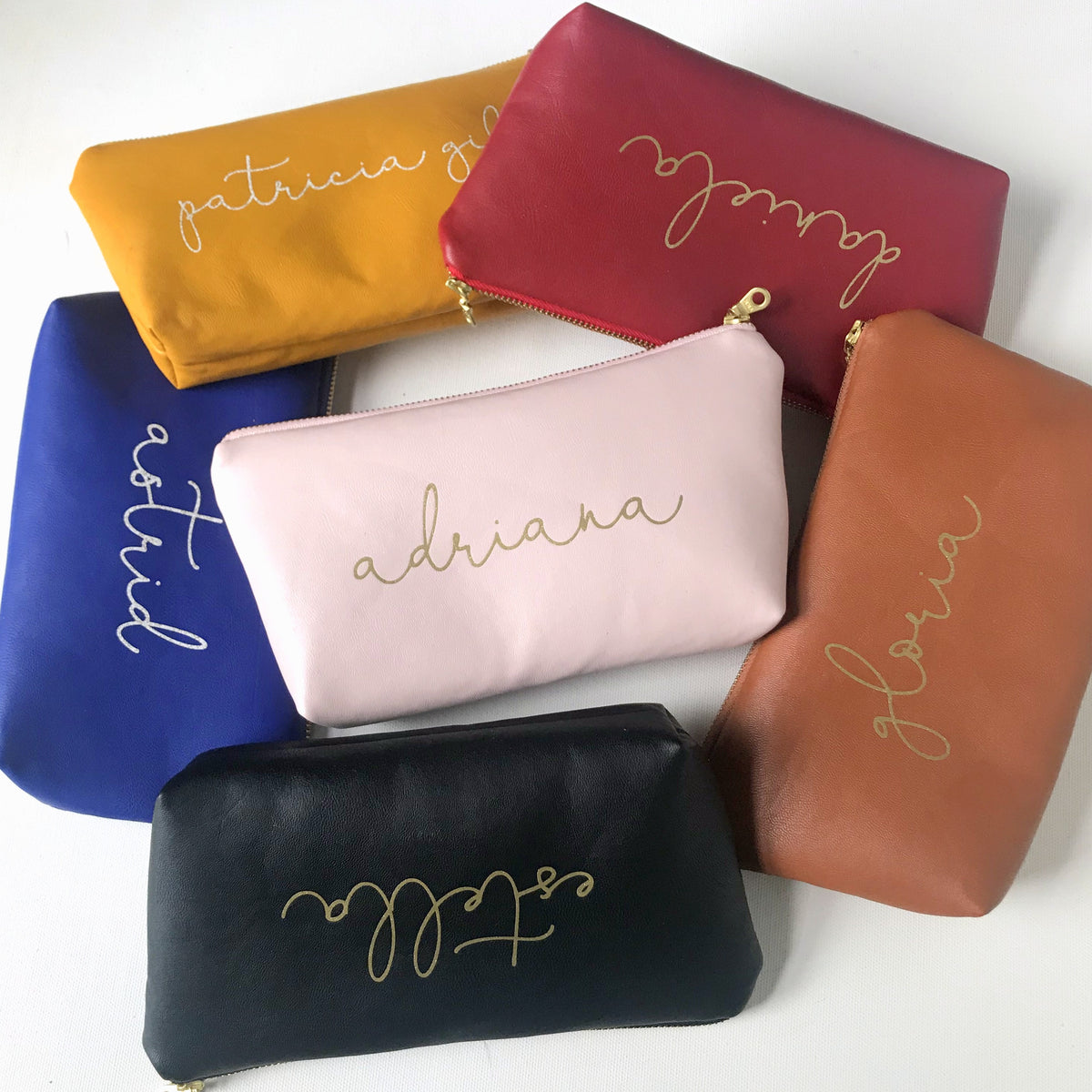 Personalized Name Bag | Black + Gold