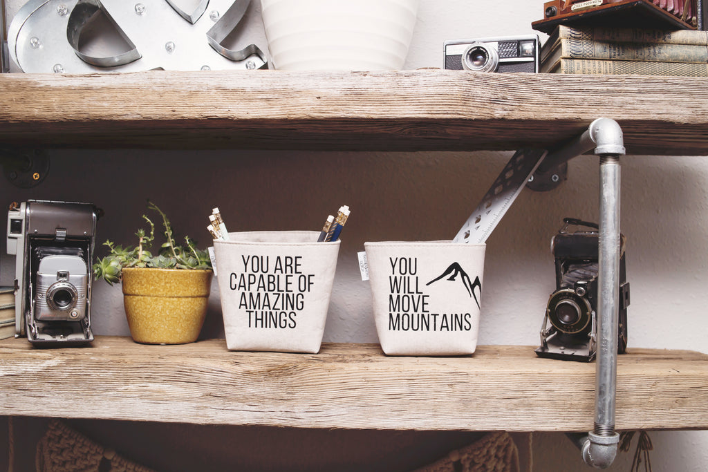 Amazing Things Happen | Desk Bin