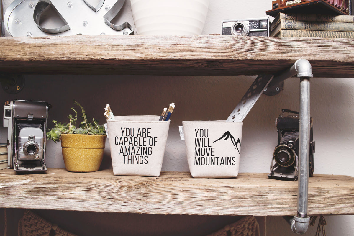 Amazing Things Happen | Desk Bin