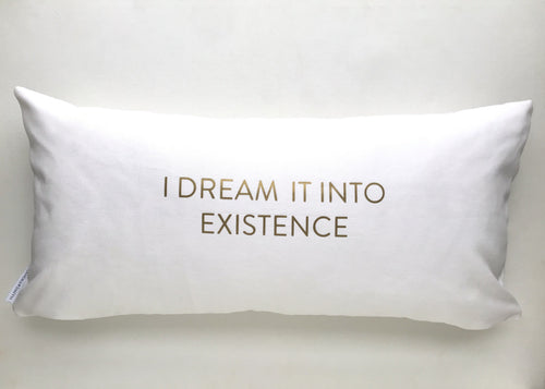 White Canvas Throw Pillow Cover
