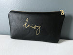 Personalized Name Bag | Black & Gold