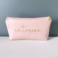 Personalized Name Bag | Blush + Gold