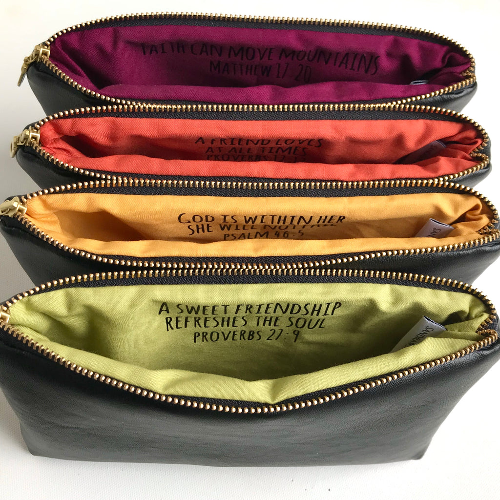 God is Within Her | Faux Leather Bag