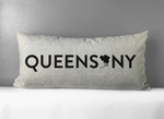 QUEENS NY PILLOW | Stone Linen