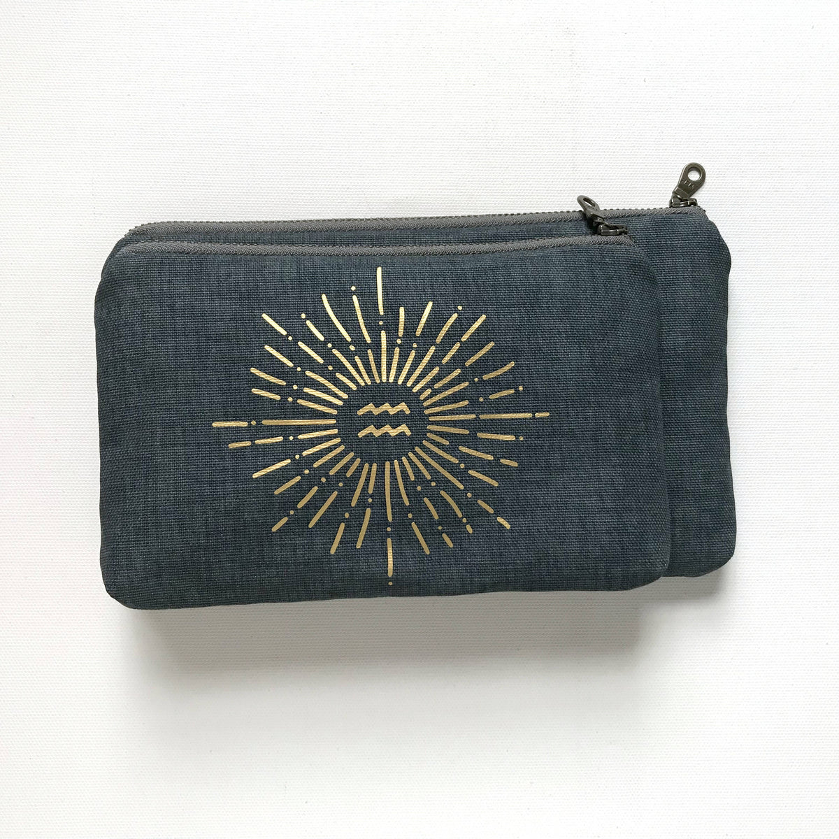 Durable Canvas Zipper Zodiac Ba