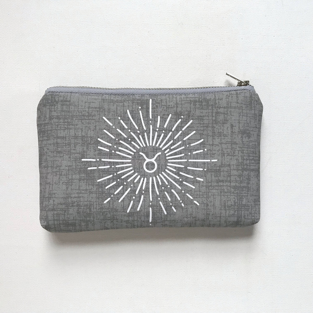 Taurus Zodiac Sign - grey Zodiac Bag